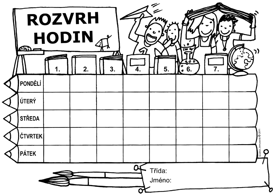 rozvrh hodin